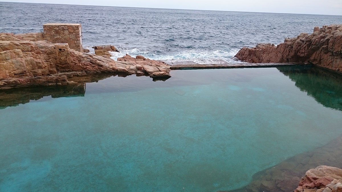 piscina natural de Begur